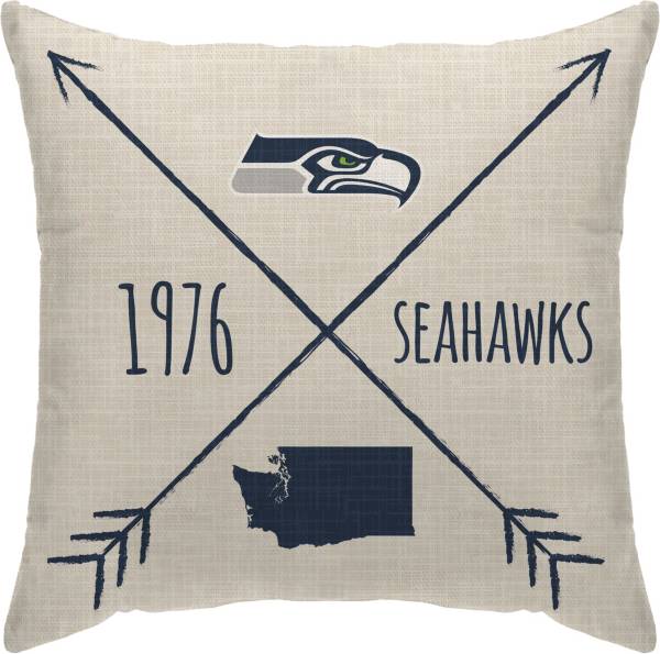 Pegasus Sports Seattle Seahawks Cross Décor Pillow