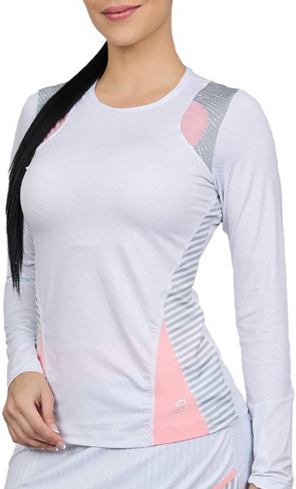 Sofibella Women's Cosmopolitan Long Sleeve Shirt product image