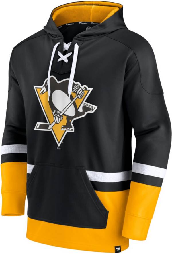NHL Big & Tall Pittsburgh Penguins Power Play Black Pullover Hoodie