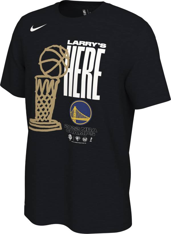 Nike 2022 NBA Champions Golden State Warriors Trophy T-Shirt