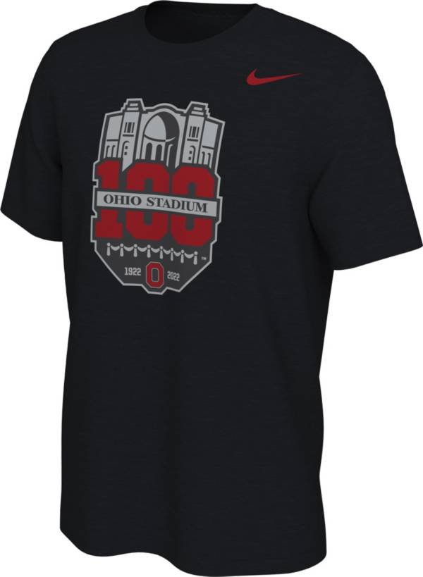 Nike Ohio State Buckeyes Black 100th Anniversary of the Shoe T-Shirt
