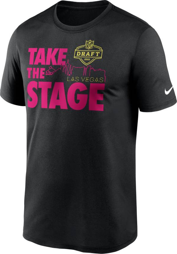 Nike 2022 NFL Draft Stage Legend Black Performance T-Shirt