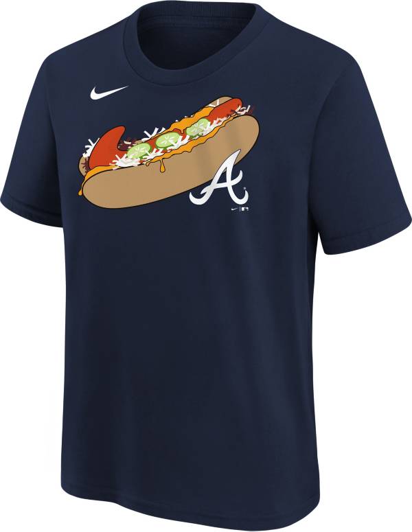 Nike Youth  Atlanta Braves Navy Local T-Shirt product image