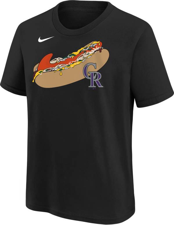 Nike Youth  Colorado Rockies Black Local T-Shirt product image