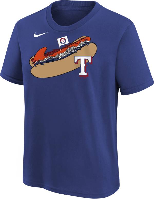 Nike Youth Texas Rangers Blue Local T-Shirt