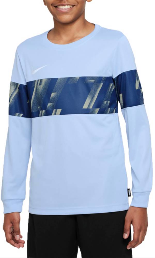 Nike Kids' F.C. Dri-Fit Libero Long Sleeve Graphic Shirt