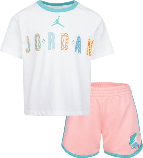 Jordan Little Girls' BFF T-Shirt And Shorts Set