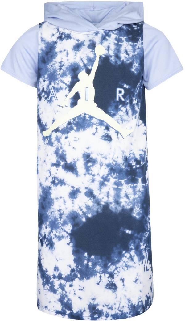 Jordan Girls' Cloud Dye Hooded Dress