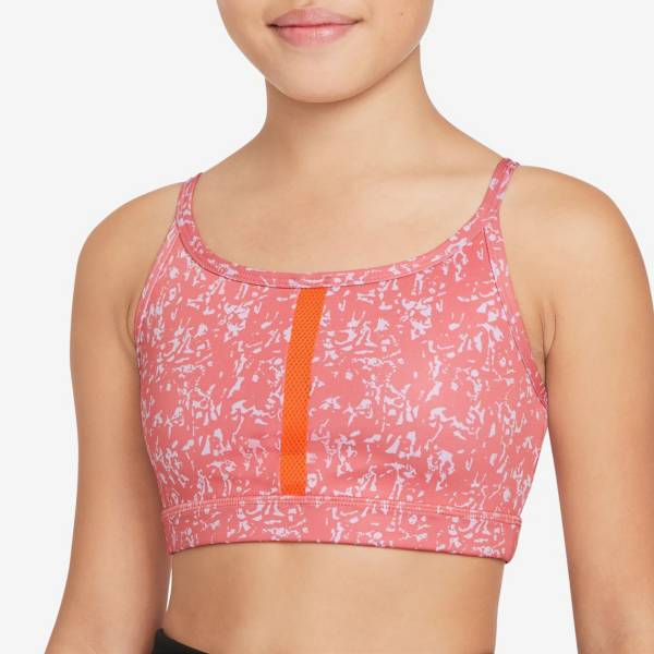 Nike Girls' Dri-FIT Indy Icon clash Sports Bra