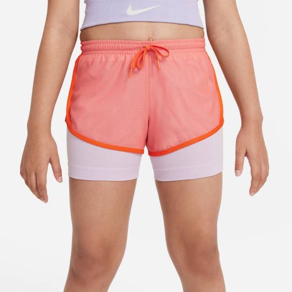 Nike Girls' Dri-FIT Tempo 2-in-1 Training Shorts