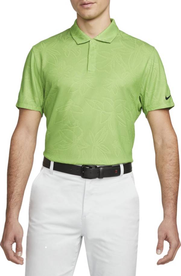Nike Men's Dri-FIT ADV Tiger Woods Floral Jacquard Golf Polo