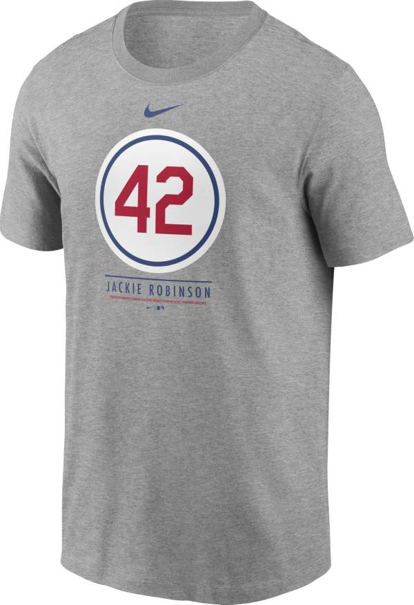 Nike Men's Los Angeles Dodgers Gray Team 42 T-Shirt product image