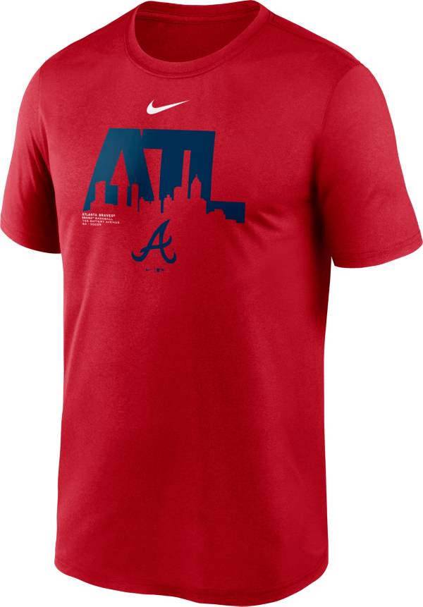 Nike Men's Atlanta Braves Red Legend T-Shirt product image