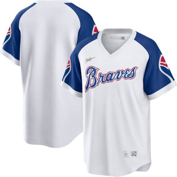 Nike Men's Atlanta Braves Cooperstown White Cool Base Jersey