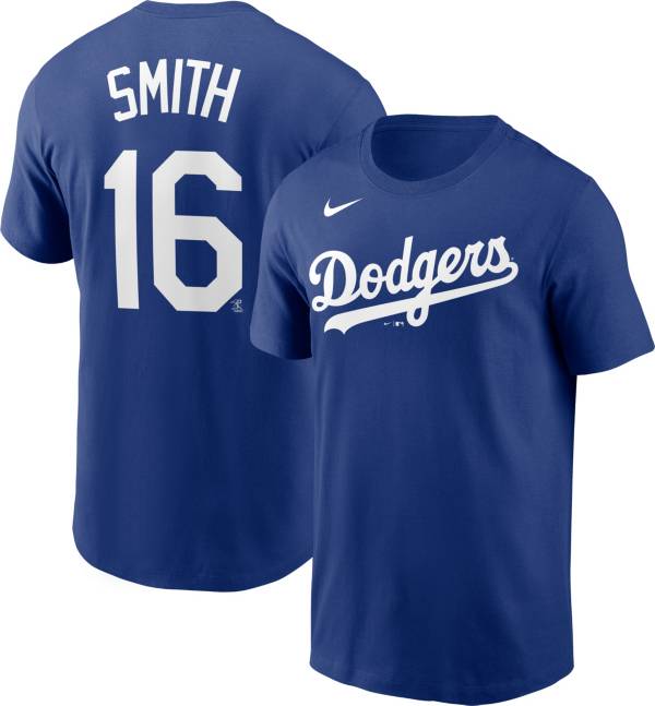 Nike Men's Los Angeles Dodgers Will Smith #16 Blue T-Shirt product image