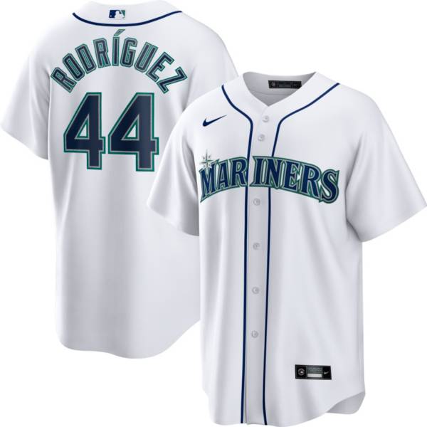 Nike Men's Seattle Mariners Julio Rodríguez #44 White Cool Base Jersey product image