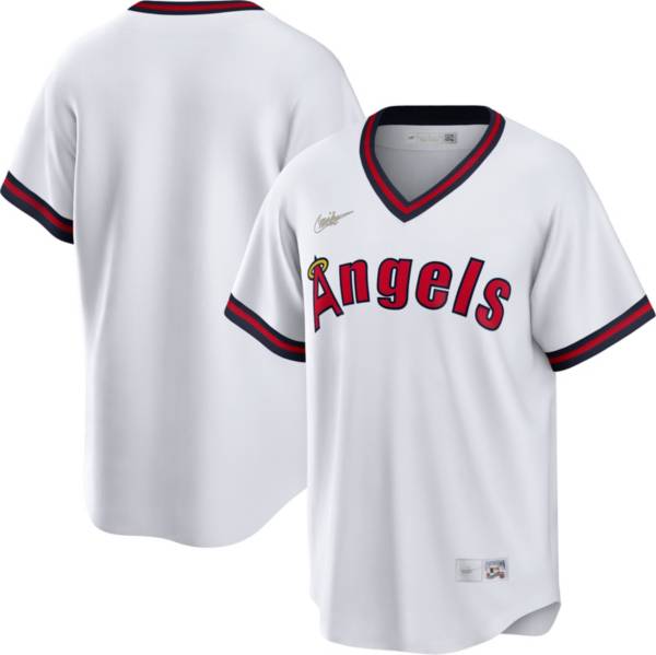 Mike Trout Los Angeles Angels Grey Cool Base Jersey