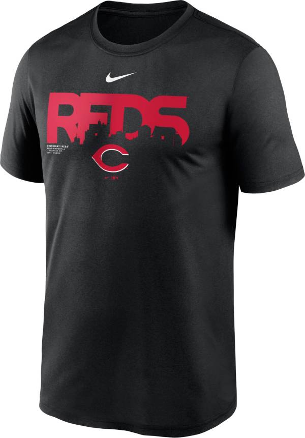 Nike Men's Cincinnati Reds Black Legend T-Shirt
