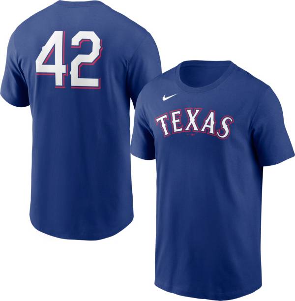 Nike Men's Texas Rangers Blue Team 42 T-Shirt product image