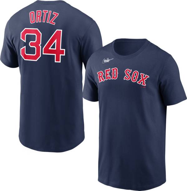 Nike Men's Boston Red Sox David Ortiz #34 Navy T-Shirt product image