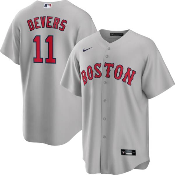 Nike Men's Boston Red Sox Rafael Devers #11 Red Cool Base Jersey