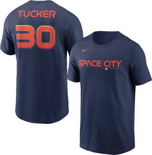 Nike Men's Houston Astros Kyle Tucker #30 2022 City Connect T-Shirt