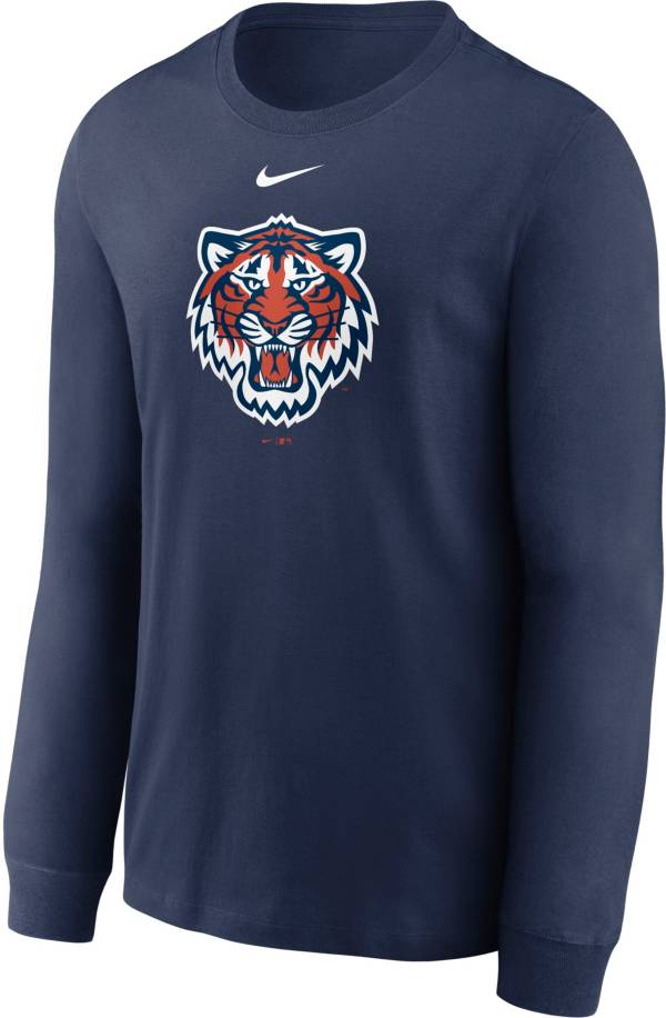 Nike Men's Detroit Tigers Navy Long Sleeve T-Shirt