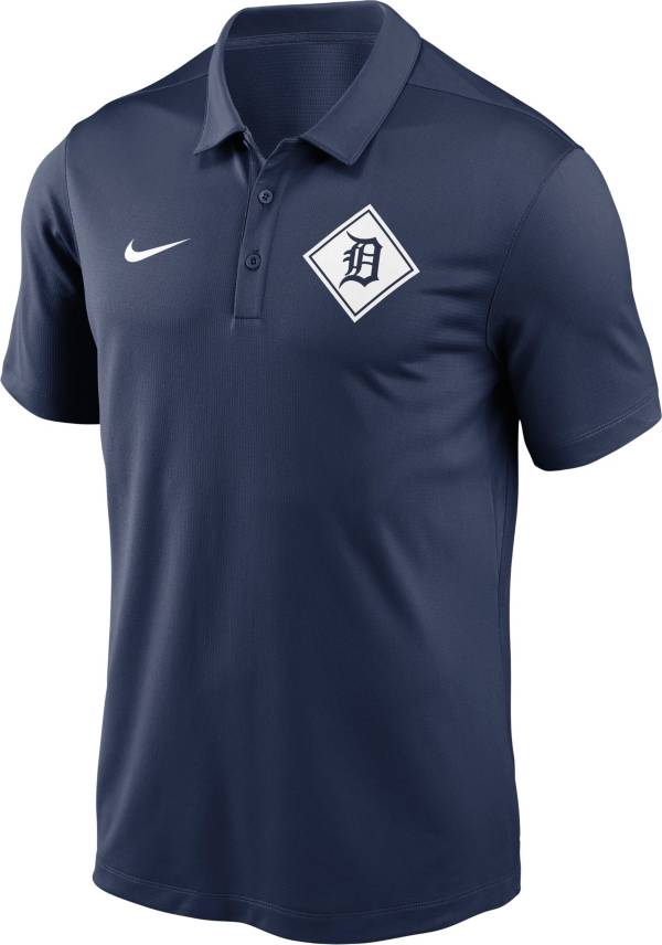 Nike Men's Detroit Tigers Navy Franchise Polo