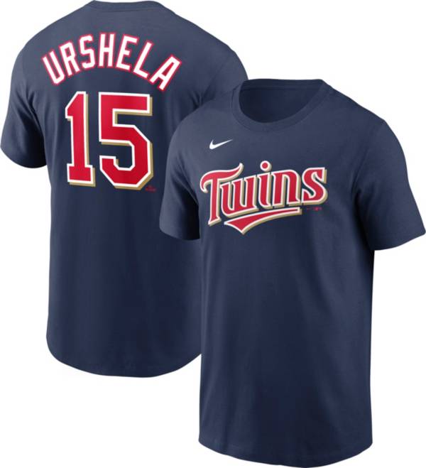 Nike Men's Minnesota Twins Gio Urshela #15 Navy T-Shirt