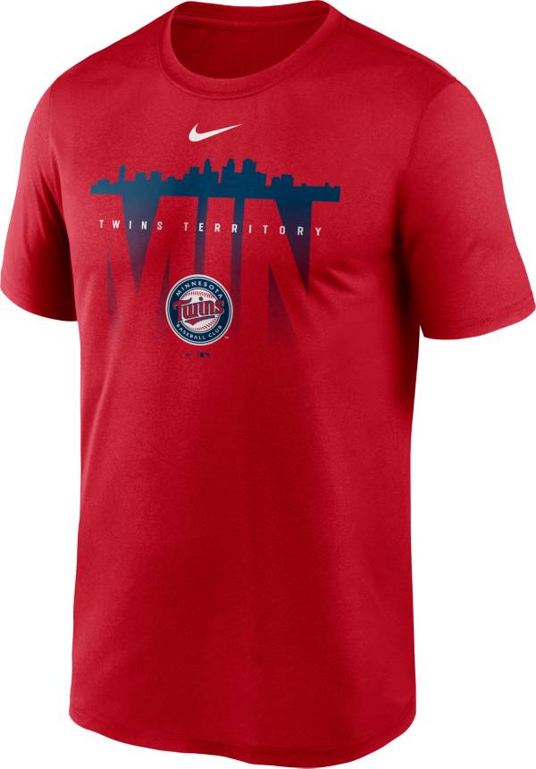 Nike Men's Minnesota Twins Red Territory T-Shirt