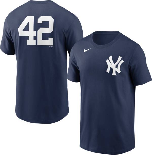 Nike Men's New York Yankees Navy Team 42 T-Shirt product image