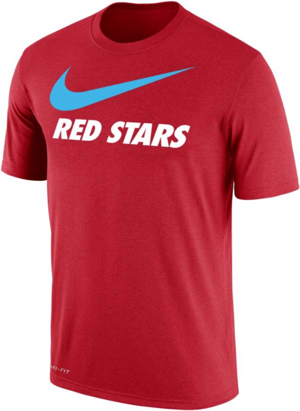 Nike Chicago Red Stars Swoosh Dri-FIT Alternate Red T-Shirt