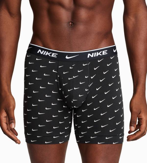 Nike Men's Dri-FIT Essential Cotton Stretch Boxer Briefs – 3 Pack