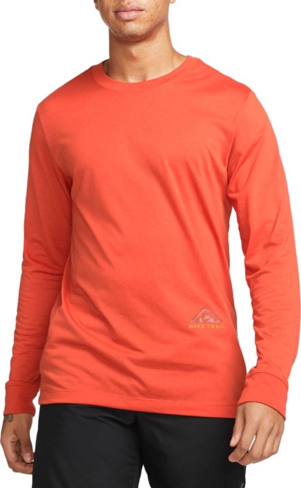 NIKE Men's DRI-FIT Trail Running Long-Sleeve T-Shirt