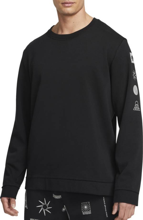 Nike Men's Yoga Therma-FIT Graphic Long Sleeve Shirt