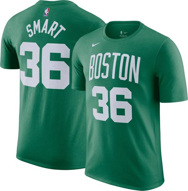 Nike Men's Boston Celtics Marcus Smart #36 Green T-Shirt | Dick's ...