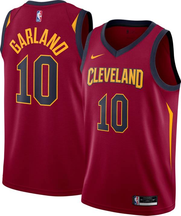 Nike Men's Cleveland Cavaliers Darius Garland #10 Red Dri-FIT Swingman Jersey