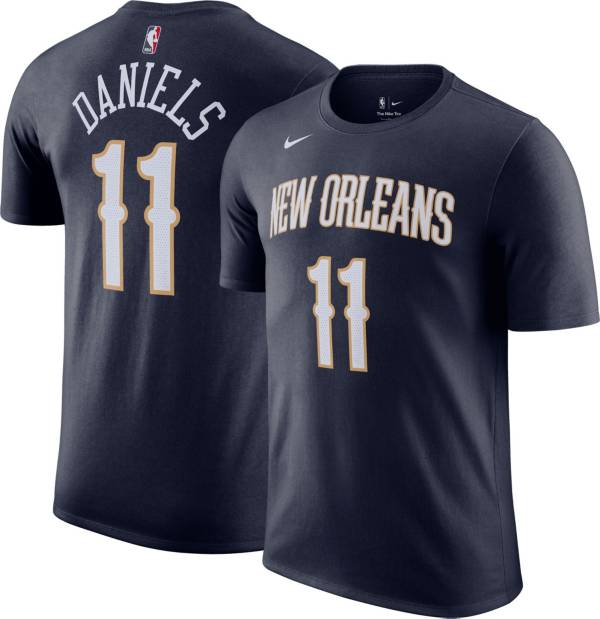 Nike Men's New Orleans Pelicans Dyson Daniels Navy T-Shirt product image