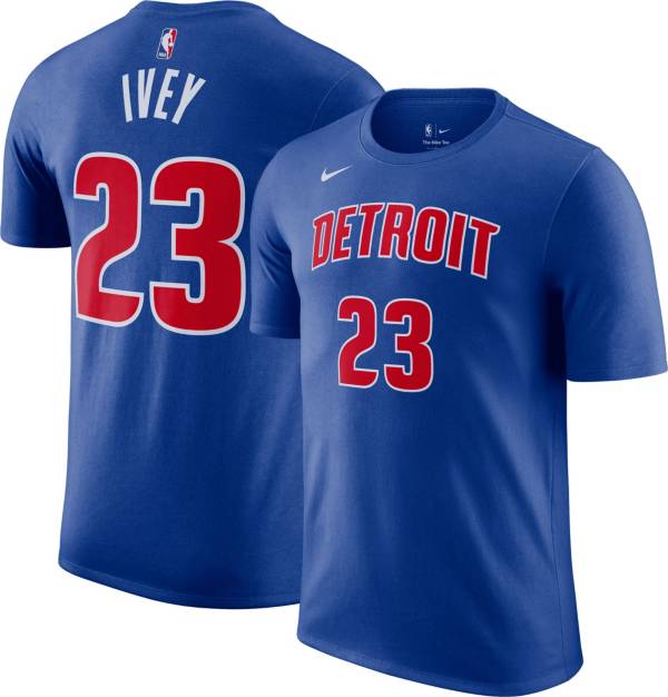 Nike Men's Detroit Pistons Jaden Ivey Blue T-Shirt product image