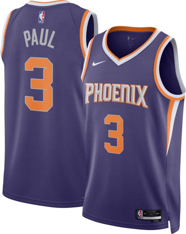 Nike Men's Phoenix Suns Chris Paul #3 Purple Dri-FIT Swingman Jersey product image