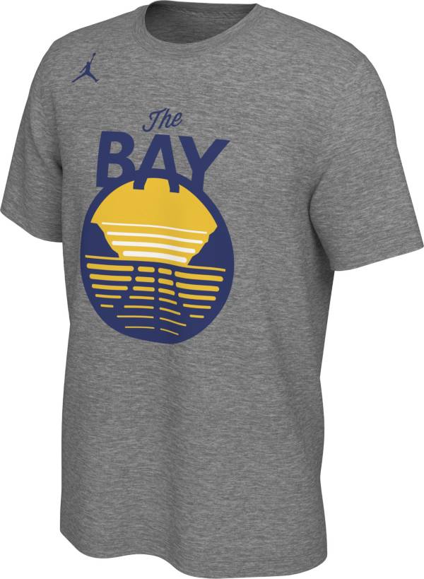 Nike Men's Golden State Warriors Grey T-Shirt product image