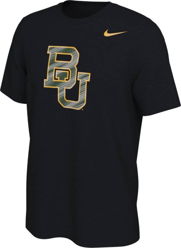 Nike Men's Baylor Bears Black Gloss Logo Basketball T-Shirt product image