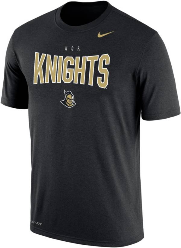 Nike Men's UCF Knights Black Dri-FIT Cotton T-Shirt