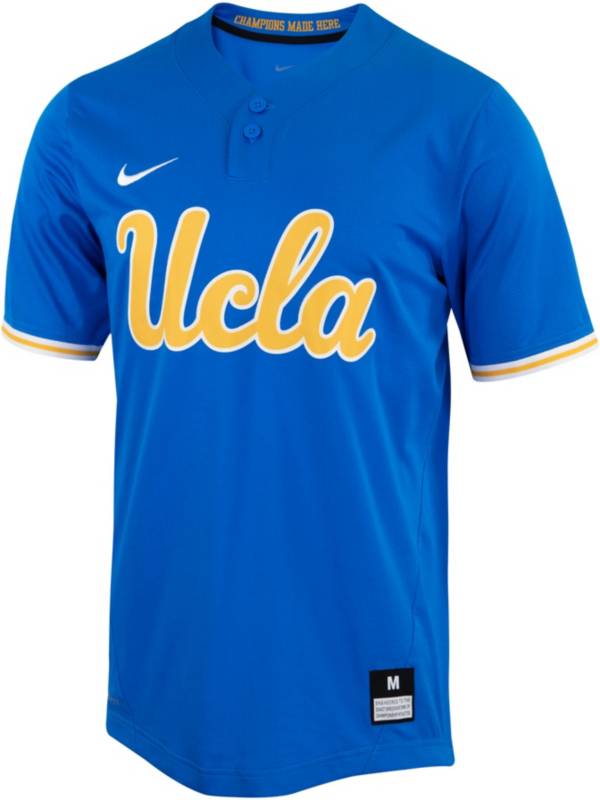 Nike UCLA Bruins True Blue Two Button Replica Softball Jersey