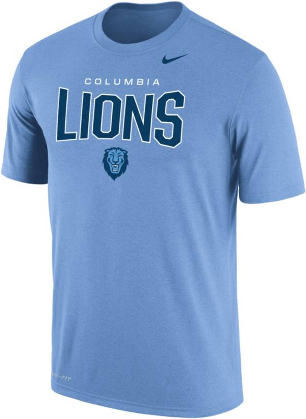 Nike Men's Columbia Bluejays Columbia Blue Dri-FIT Cotton T-Shirt