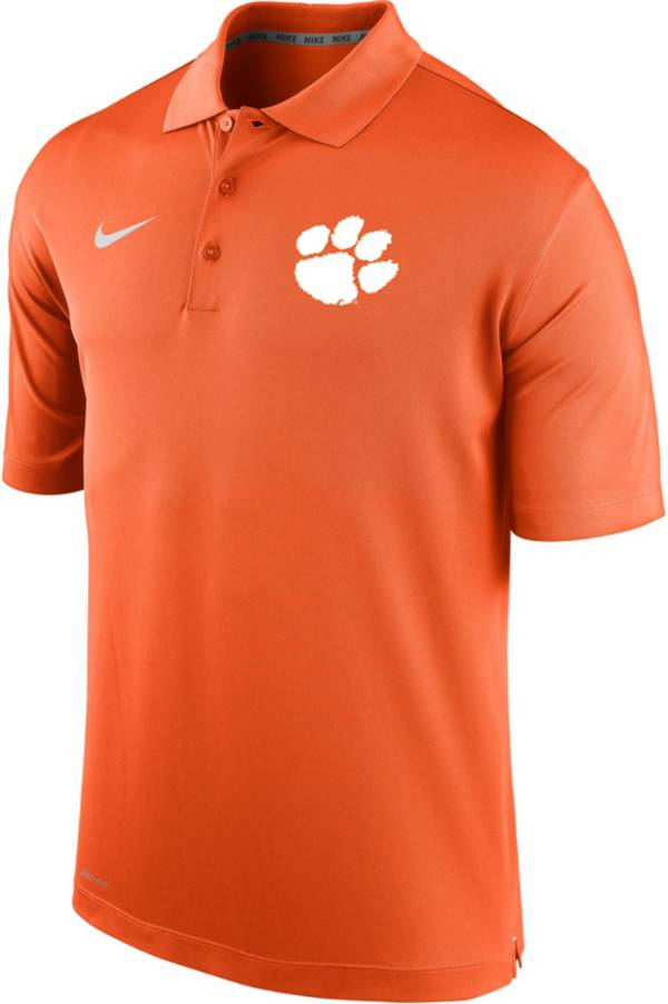 Nike Men's Clemson Tigers Orange Varsity Polo