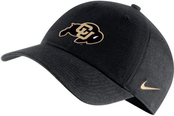 Nike Men's Colorado Buffaloes Black Campus Adjustable Hat