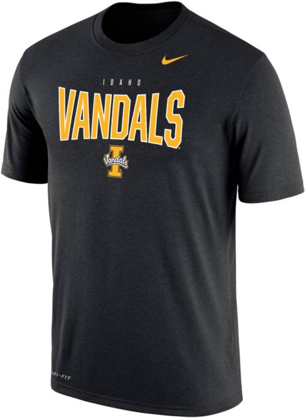 Nike Men's Idaho Vandals Black Dri-FIT Cotton T-Shirt