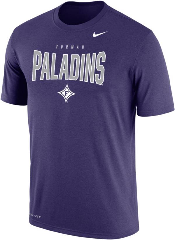 Nike Men's Furman Paladins Purple Dri-FIT Cotton T-Shirt