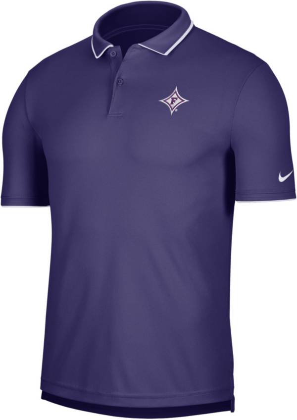 Nike Men's Furman Paladins Purple UV Collegiate Polo